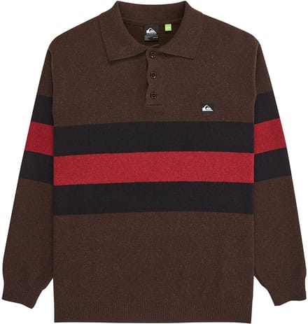 Quiksilver Cooper Sweatshirt Bruin S Man