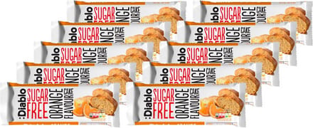 Diablo | Sugar Free | Orange Cake | 8 Stuks | 8 x 200 gram