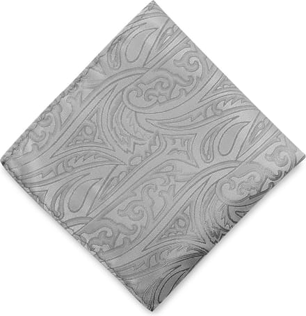 We Love Ties - Pochets - Pochet Barok grijs - grijs