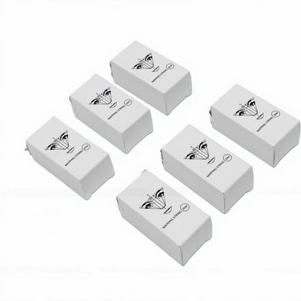 6 Dozen Wenkbrauw Mapping Draad 30 Meter Per Doos Vooraf Inkt Semi-Permanente Wenkbrauw Mapping Draad Wit white