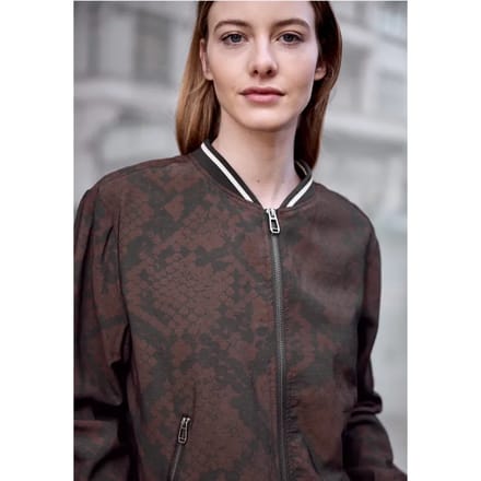 Blouson met dierenprint