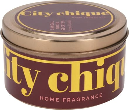 Home & Styling Geurkaars - 8-10 uur - Ø8xH5cm - Sandalwood