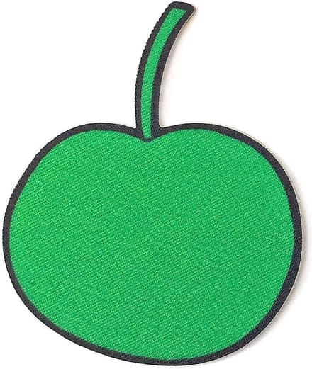 The Beatles - Yellow Submarine Apple Patch - Groen