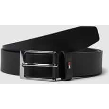 Leren riem met doornsluiting van metaal, model 'LAYTON LEATHER'