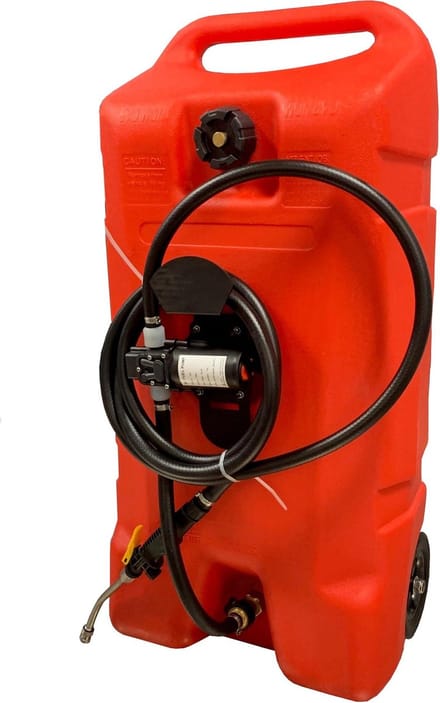 Combi Noord mobiele brandstoftank met elektrische pomp - 53 liter