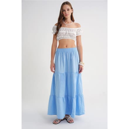Maxi Katoenen Rok
