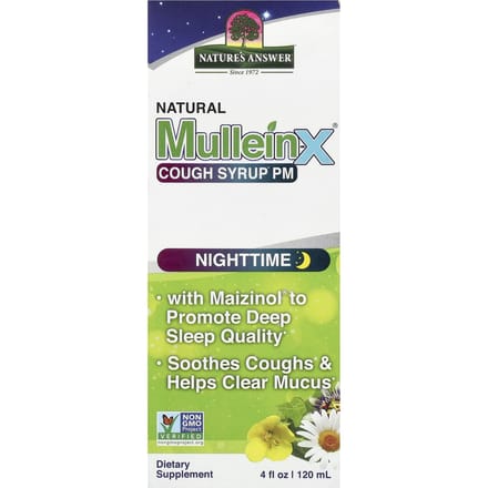 Nature'S Answer, Natuurlijke Toorts-X Hoestsiroop Pm, Nacht, 120Ml(4 fl oz)