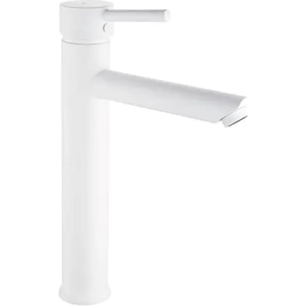 Essebagno Wastafelmengkraan Deco - Hoge Uitloop - Keramisch - Wit Mat - 29,9cm