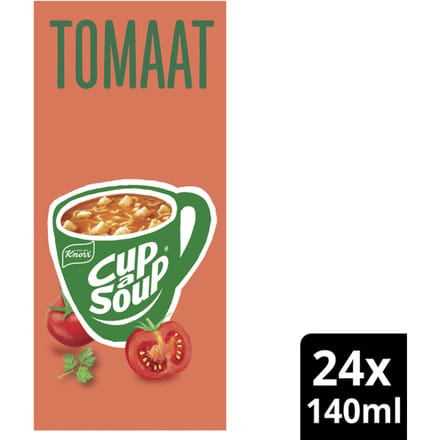 Knorr | Cup-A-Soup Tomaat | 24 x 140 ml