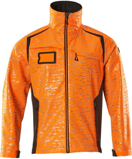 Mascot Accelerate Safe Softshell jas 19202-291 - hi-vis oranje/donkerantraciet - 2XL