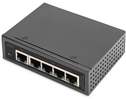 PoE Extender - Netwerk Switch - Netwerk Uitbreiden - 5 Poorten Gigabit - 10.4 cm - Zwart