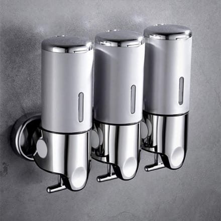 Zeepdispenser - Wandmontage - Zeepdispenser - Zeeppompje Hangend - 500ml - 3 Stuks