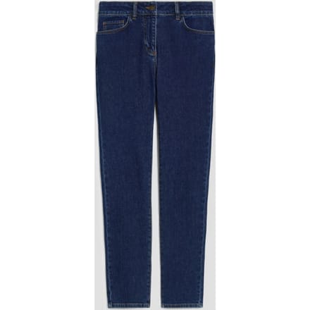 jeans skinny fit vrouw blauw