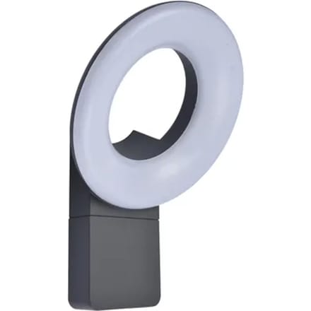 Inspire Wandlamp Quito Antraciet 16w