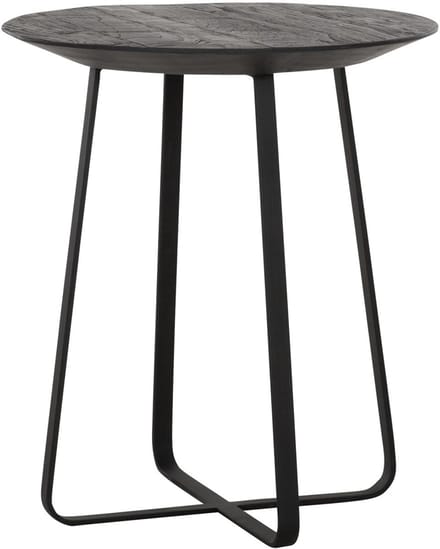 DTP Home Salontafel Neptunes rond teakhout 40x40x45 cm