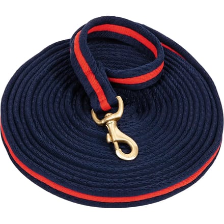USG Longeerlijn Soft 8 meter Blauw/rood