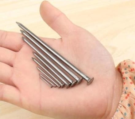 Kleine ijzerwaren - Houten nagels - Houtbewerking projecten - Koolstofstaal constructie - 16-100mm assortiment