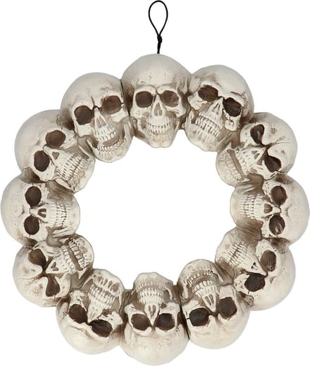 Boland - Krans Damned skulls - Horror - Halloween - Skeletten