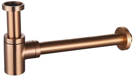 DutchLine - Luxe Sifon 5/4x32mm – Geborsteld koper