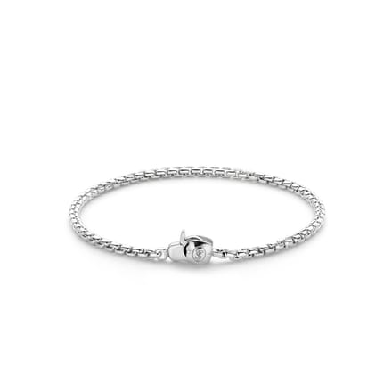 TI SENTO Dames Armband - 925 zilver - Zilver - Maat S - 23023SI