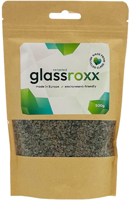 GlassRoxx - Glasgranulaat Small - Pebble Grey - 500 g
