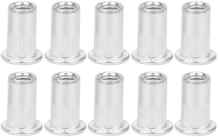 100 Stuks Blinde Popnagels en Aluminium M5 Draadmoeren voor Bevestiging en Montage