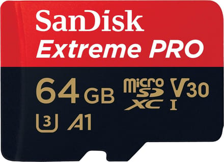 SanDisk Extreme PRO - MicroSDXC - 64GB