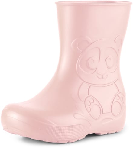 Ladeheid LA-CA-Panda Kinder Regenlaarzen - Rubber - Licht - EVA - Poederroze - 24/25