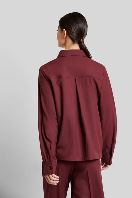 Bugatti Damen Overhemd blouse met 1 knoop manchet