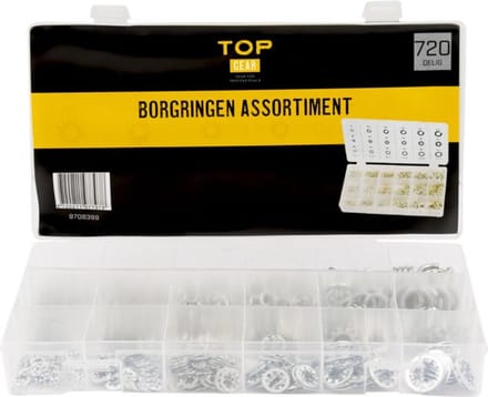 Borgringen assortimentsdoos 720-delig - TOPGEAR