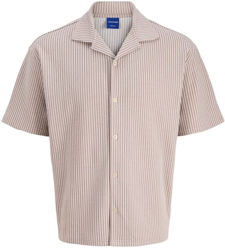 JACK&JONES - JORSUMMER STRIPED SHIRT SS SS25 - Heren - Polo's