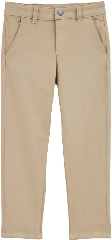 WE Fashion Jongens slim fit chino van jogkwaliteit