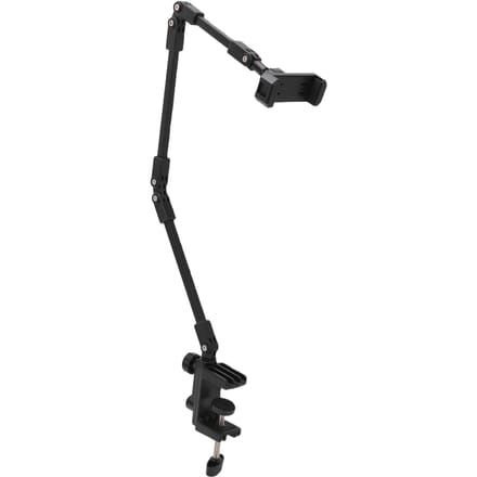 Bureau Telefoonhouder Verstelbare Arm Flexibel Stabiele Telefoonhouder voor Opnemen Live Streaming black