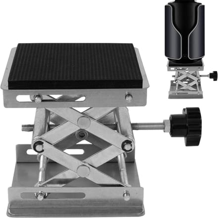 Schaarhefbrug - Schaarlifter Lab Jack - Ondersteuning Aanpassen - Verstelbare Hefhoogte - 45 - 155 cm