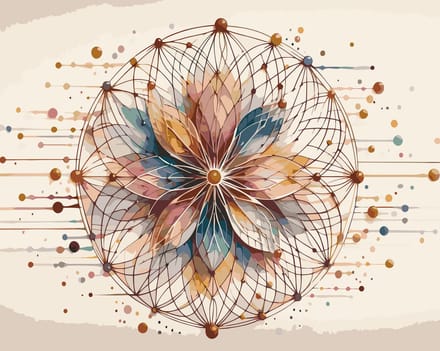 Untamed - Paint by numbers – schilderen op nummer – DIY decoratie – Mandala – Mandala in Motion