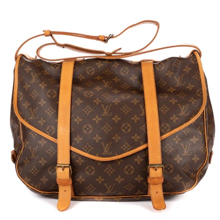 Double Strap Saumur   schoudertas