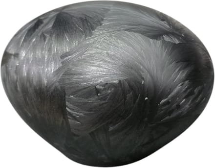 Mini Urn - Stone - Glas - Zwart Frost - 250ml