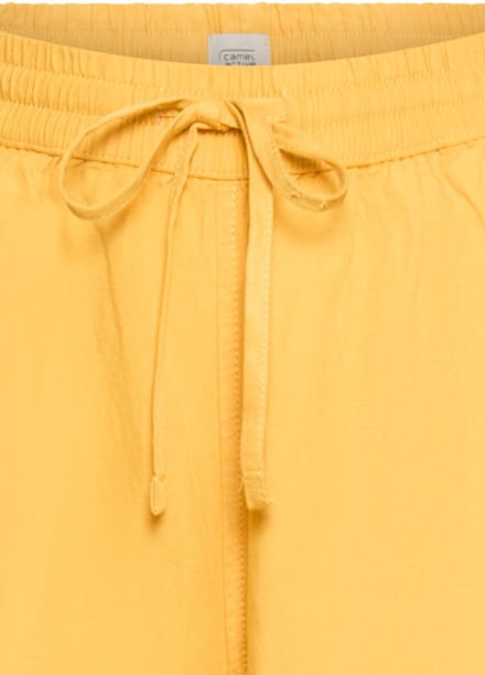 camel active Bermudashorts met trekkoord - Maat womenswear-31IN - Geel
