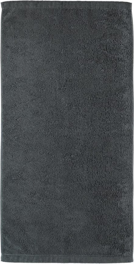 Cawö Lifestyle Uni Handdoek Anthraciet 70x140