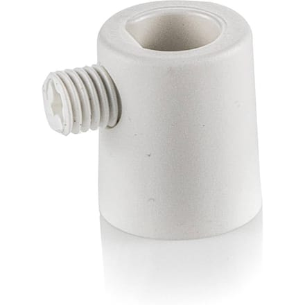 GLOBAL Trekontlasting Noa voor aluminiumnippel M10, wit