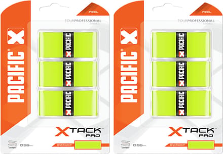Pacific X Tack Pro Overgrip Duo Pack Lime Uitvoering : Duo Pack Lime