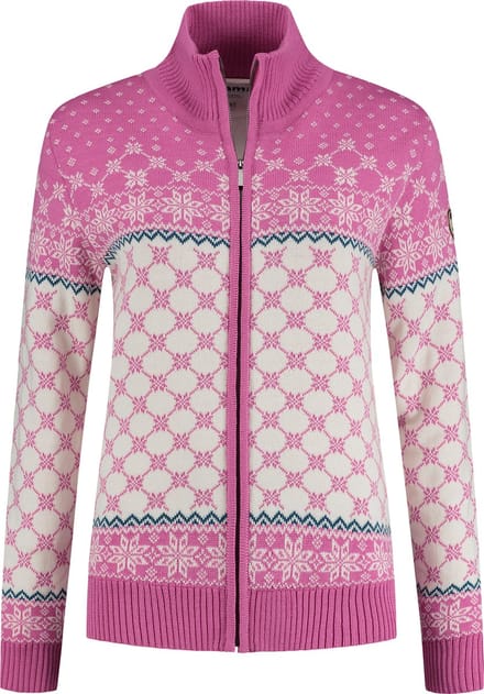 Kama ® Gebreid damesvest Windstopper®, roze (XL)