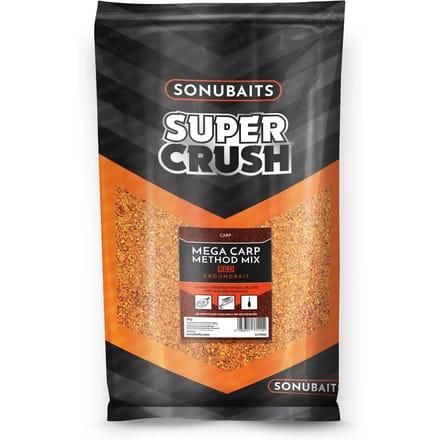 Grondlaag Sonubaits Supercrush Mega Carp Method Mix