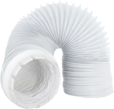 4 meter ventilatiebuis + adapter voor wasdroger