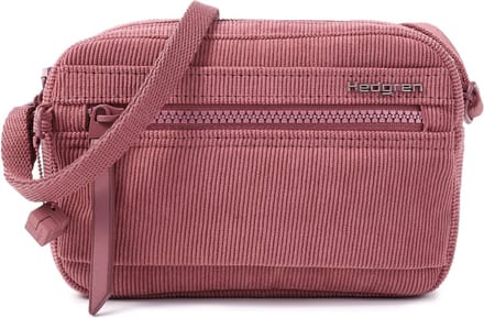 Hedgren Schoudertas Maia Small Crossover RFID Corduroy Dusty Rose Oud roze