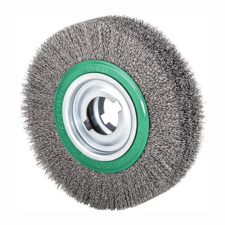 LESSMANN - Ronde Borstel - Vanadium-staal - Ø 250 mm - 0,35 mm draaddikte