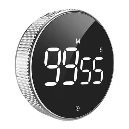 Kookwekker - magnetisch - 99 min - digitaal - zilver