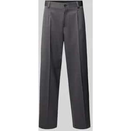 Loose fit pantalon van scheerwolmix model 'FLIPS251X'