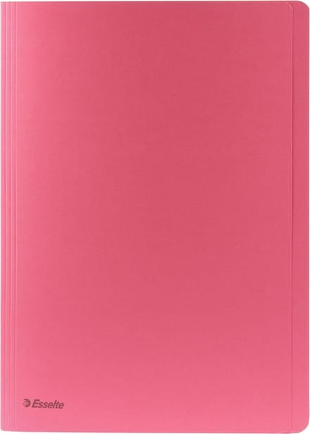 Esselte dossiermap roze, ft A4 4 stuks