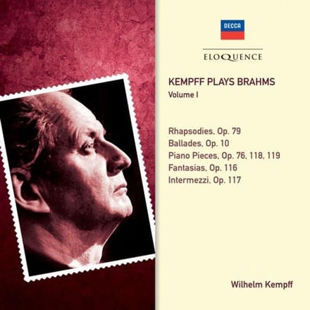 Kempff Plays Brahms, Vol. 2  - Klassiek - CD